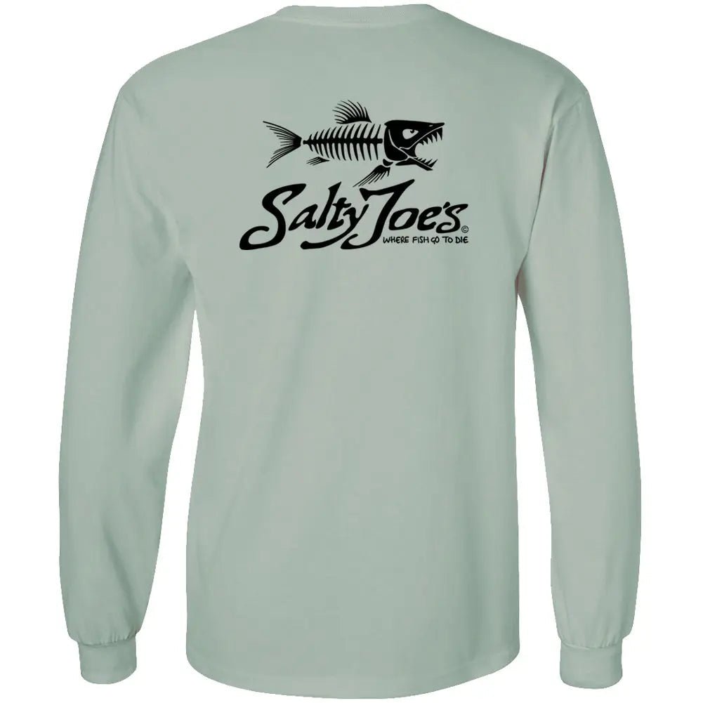 Salty Joe's Skeleton Fish Long Sleeve Tee - Angler's Pro Tackle & Outdoors