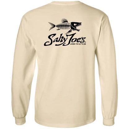 Salty Joe's Skeleton Fish Long Sleeve Tee - Angler's Pro Tackle & Outdoors