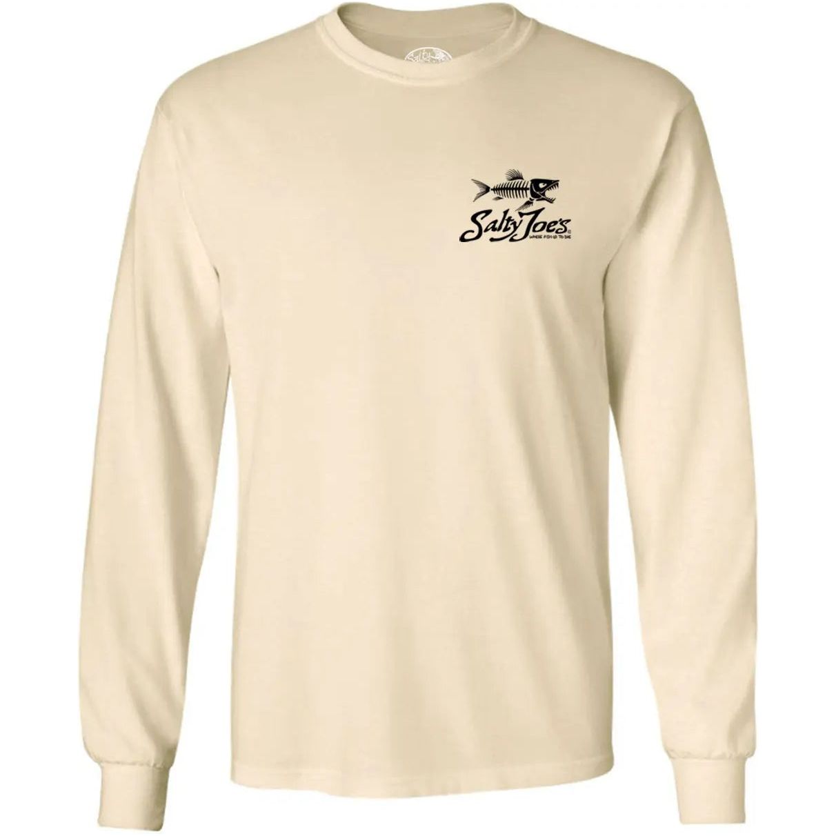 Salty Joe's Skeleton Fish Long Sleeve Tee - Angler's Pro Tackle & Outdoors