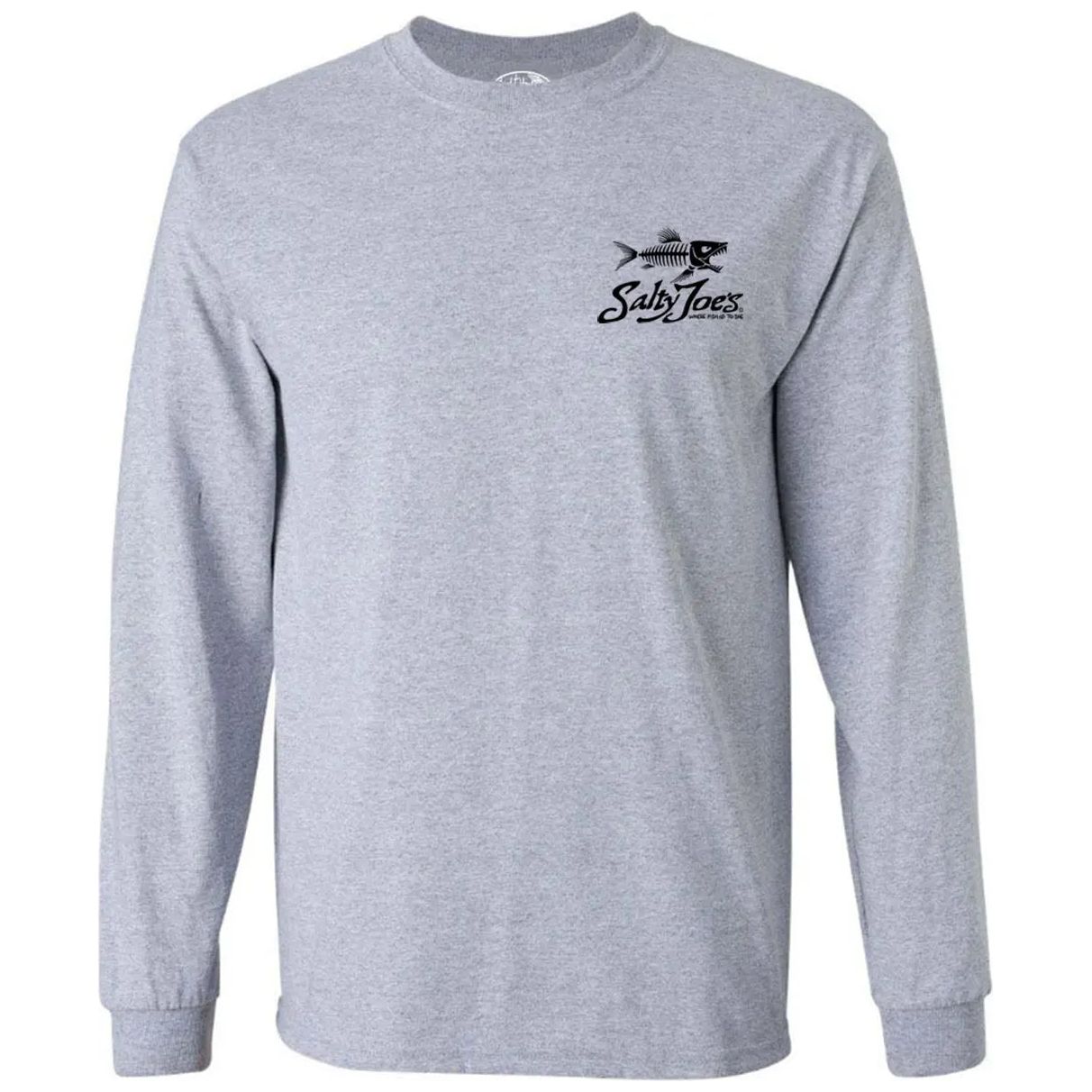 Salty Joe's Skeleton Fish Long Sleeve Tee - Angler's Pro Tackle & Outdoors