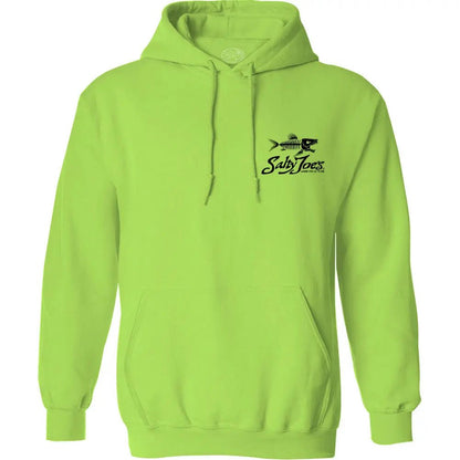 Salty Joe's Skeleton Fish Pullover Hoodie - Angler's Pro Tackle & Outdoors