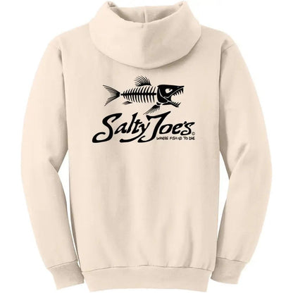 Salty Joe's Skeleton Fish Pullover Hoodie - Angler's Pro Tackle & Outdoors