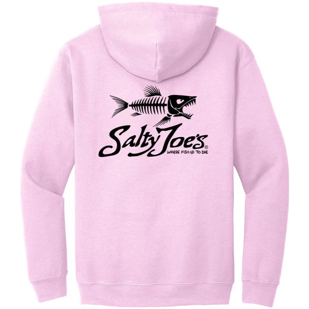 Salty Joe's Skeleton Fish Pullover Hoodie - Angler's Pro Tackle & Outdoors