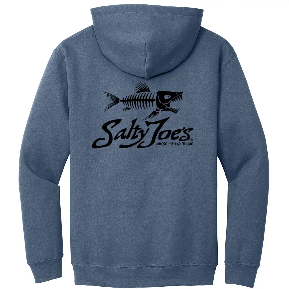 Salty Joe's Skeleton Fish Pullover Hoodie - Angler's Pro Tackle & Outdoors