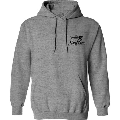 Salty Joe's Skeleton Fish Pullover Hoodie - Angler's Pro Tackle & Outdoors