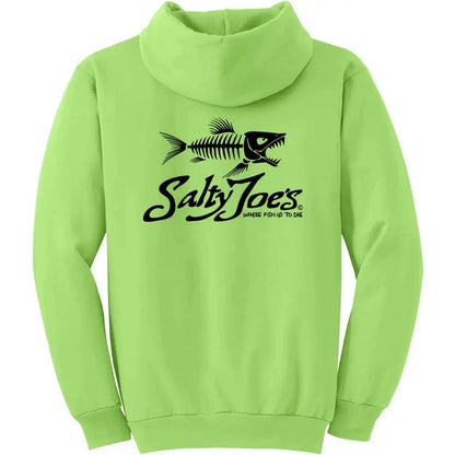 Salty Joe's Skeleton Fish Pullover Hoodie - Angler's Pro Tackle & Outdoors