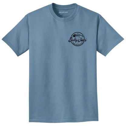 Salty Joe's Skeleton Hook Beach Wash® Garment Dyed Tee - Angler's Pro Tackle & Outdoors