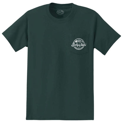 Salty Joe's Skeleton Hook Heavyweight Pocket Tee - Angler's Pro Tackle & Outdoors