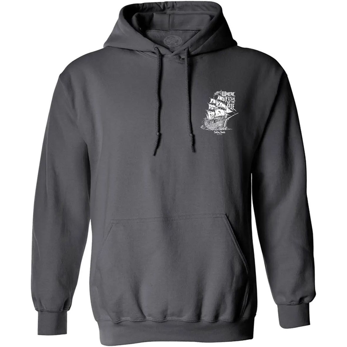 Salty Joe's Skeleton Ship Fishing Hoodie - Angler's Pro Tackle & Outdoors