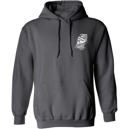 Salty Joe's Skeleton Ship Fishing Hoodie - Angler's Pro Tackle & Outdoors