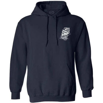 Salty Joe's Skeleton Ship Fishing Hoodie - Angler's Pro Tackle & Outdoors