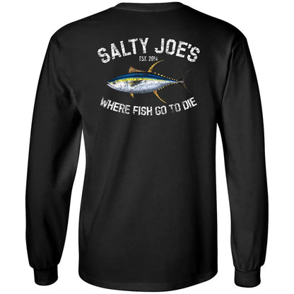 Salty Joe's Tuna Long Sleeve Fishing T Shirt - Angler's Pro Tackle & Outdoors