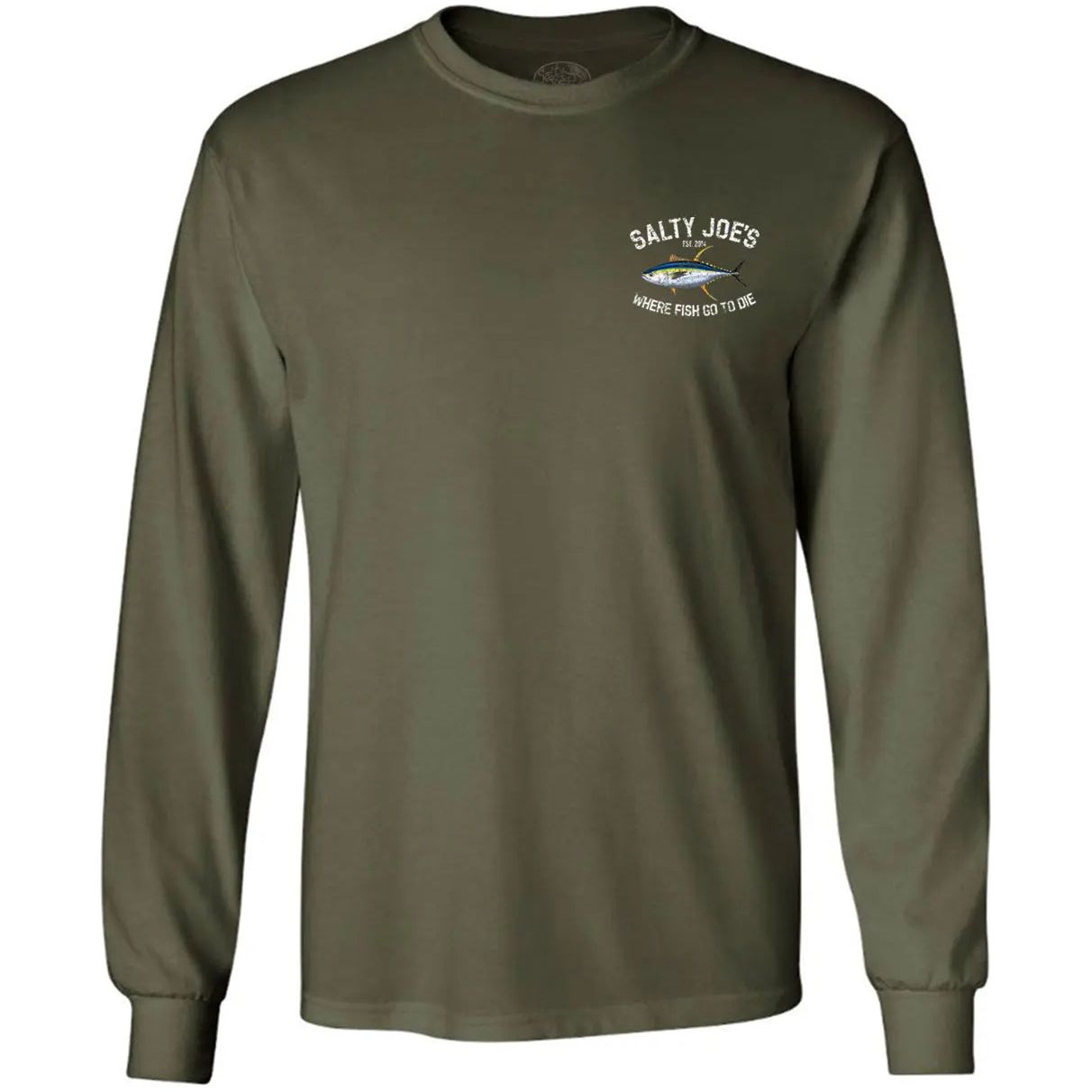 Salty Joe's Tuna Long Sleeve Fishing T Shirt - Angler's Pro Tackle & Outdoors