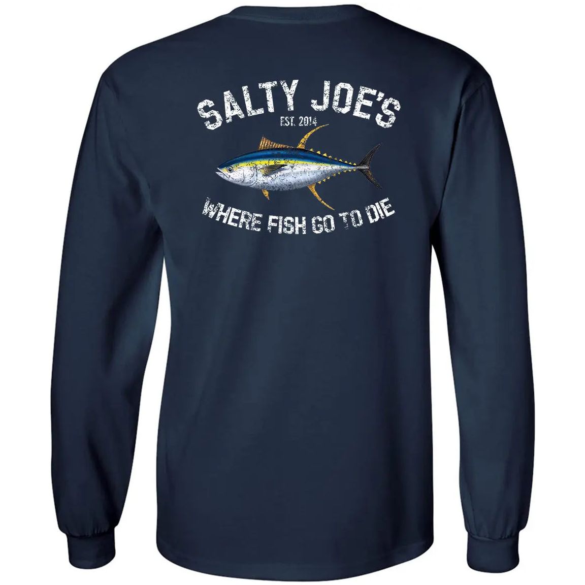 Salty Joe's Tuna Long Sleeve Fishing T Shirt - Angler's Pro Tackle & Outdoors