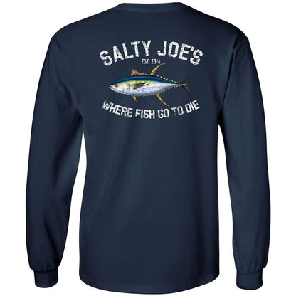 Salty Joe's Tuna Long Sleeve Fishing T Shirt - Angler's Pro Tackle & Outdoors