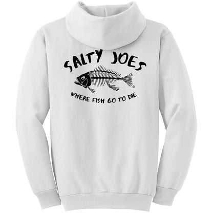 Salty Joe's "Where Fish Go To Die" Fishing Sweatshirt - Angler's Pro Tackle & Outdoors