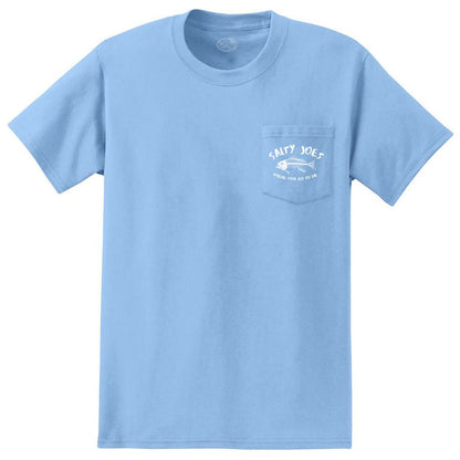 Salty Joe's "Where Fish Go To Die" Heavyweight Pocket Tee - Angler's Pro Tackle & Outdoors