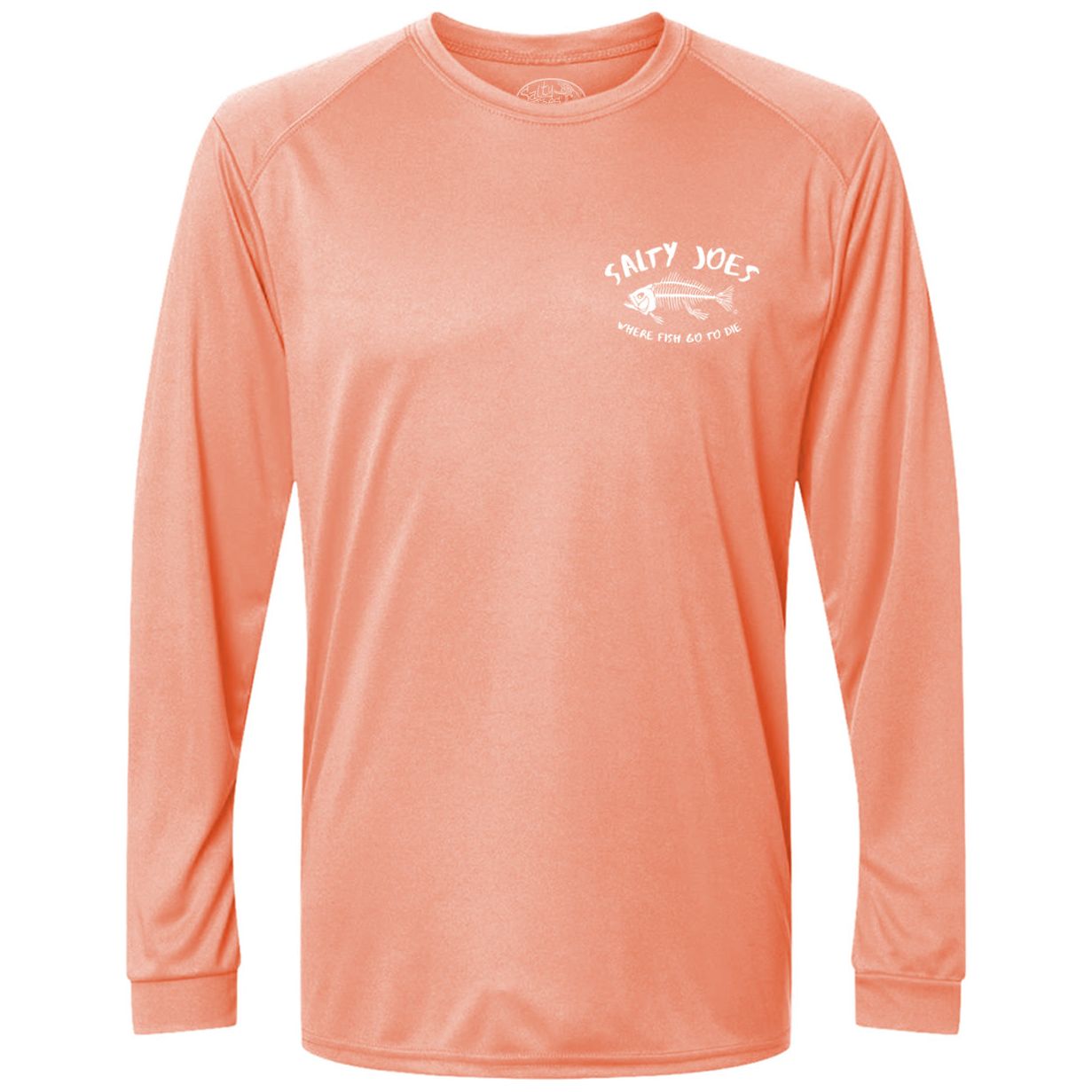 Salty Joe's "Where Fish Go To Die" Long Sleeve Sun Shirt - Angler's Pro Tackle & Outdoors