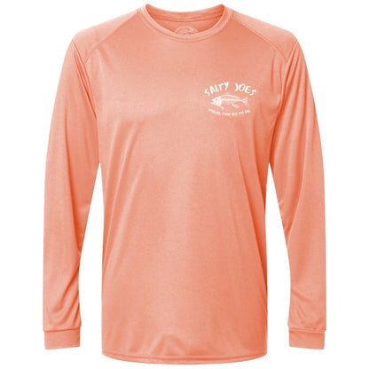 Salty Joe's "Where Fish Go To Die" Long Sleeve Sun Shirt - Angler's Pro Tackle & Outdoors