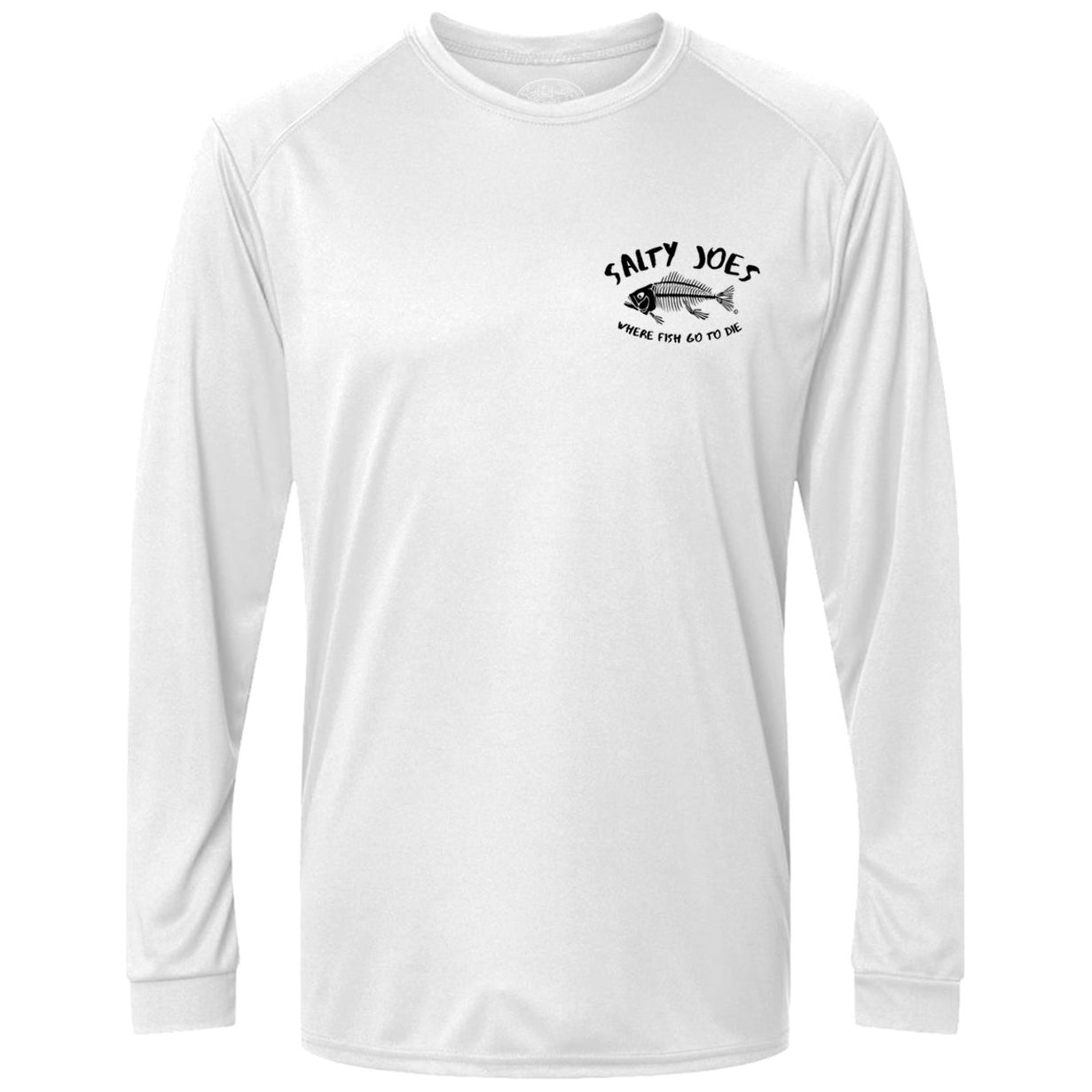 Salty Joe's "Where Fish Go To Die" Long Sleeve Sun Shirt - Angler's Pro Tackle & Outdoors