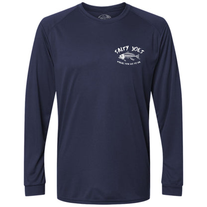 Salty Joe's "Where Fish Go To Die" Long Sleeve Sun Shirt - Angler's Pro Tackle & Outdoors