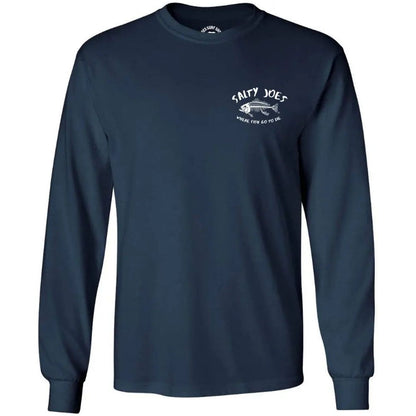 Salty Joe's "Where Fish Go To Die" Long Sleeve Tee - Angler's Pro Tackle & Outdoors