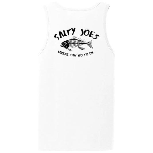 Salty Joe's Where Fish Go To Die Tank Top - Angler's Pro Tackle & Outdoors