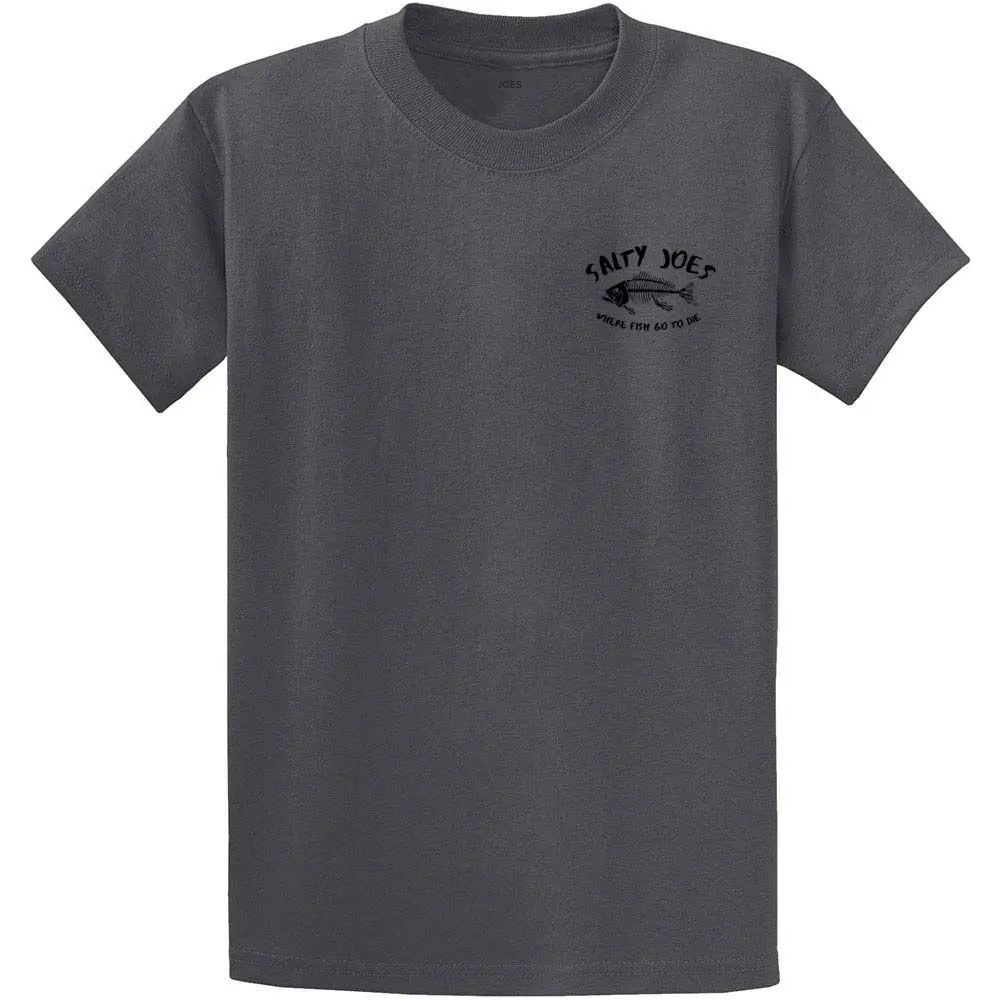 Salty Joe's "Where Fish Go To Die" Youth Graphic Tee - Angler's Pro Tackle & Outdoors