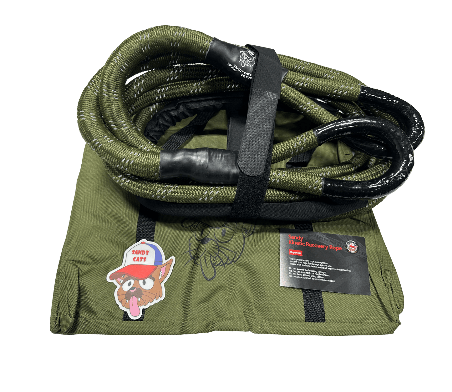 Sandy Cats Kinetic - X Recovery Rope - Angler's Pro Tackle & Outdoors