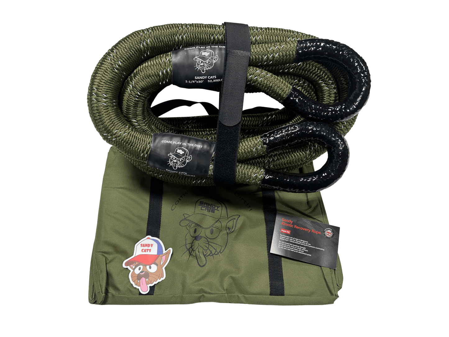 Sandy Cats Kinetic - X Recovery Rope - Angler's Pro Tackle & Outdoors