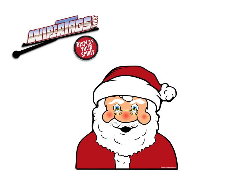 Santa Claus REPLACEMENT DECAL ONLY - Angler's Pro Tackle & Outdoors