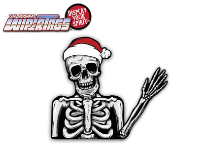 Santa Skully * HOLIDAY * Waving Skeleton - Angler's Pro Tackle & Outdoors