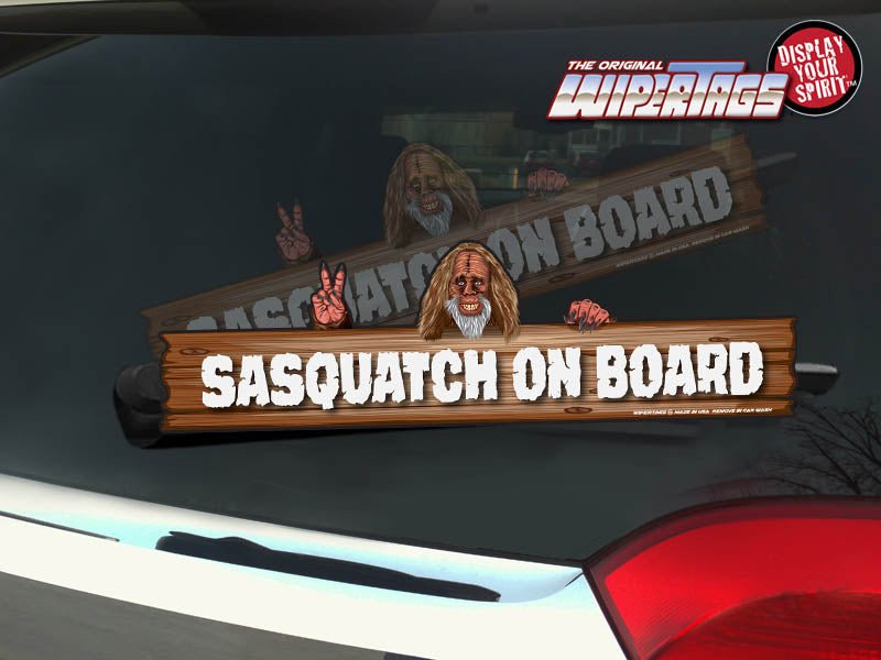 Sasquatch on Board WiperTags - Angler's Pro Tackle & Outdoors