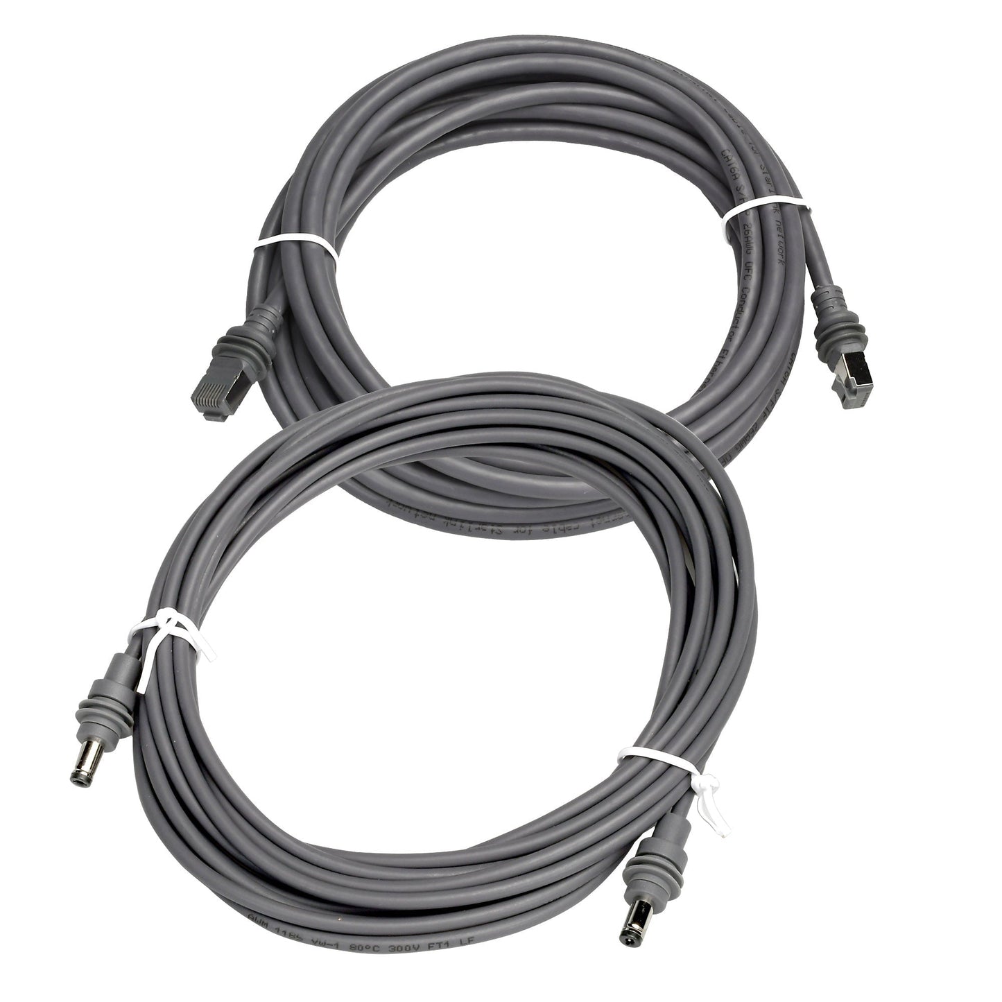 Magnadyne Satellite Antenna Ethernet CAT6A and Power Cable 15FT Bundle