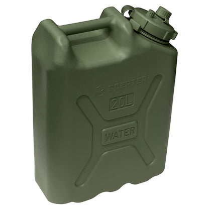 Scepter BPA Durable 5 Gallon 20 Liter Portable Water Storage Container, Green - Angler's Pro Tackle & Outdoors