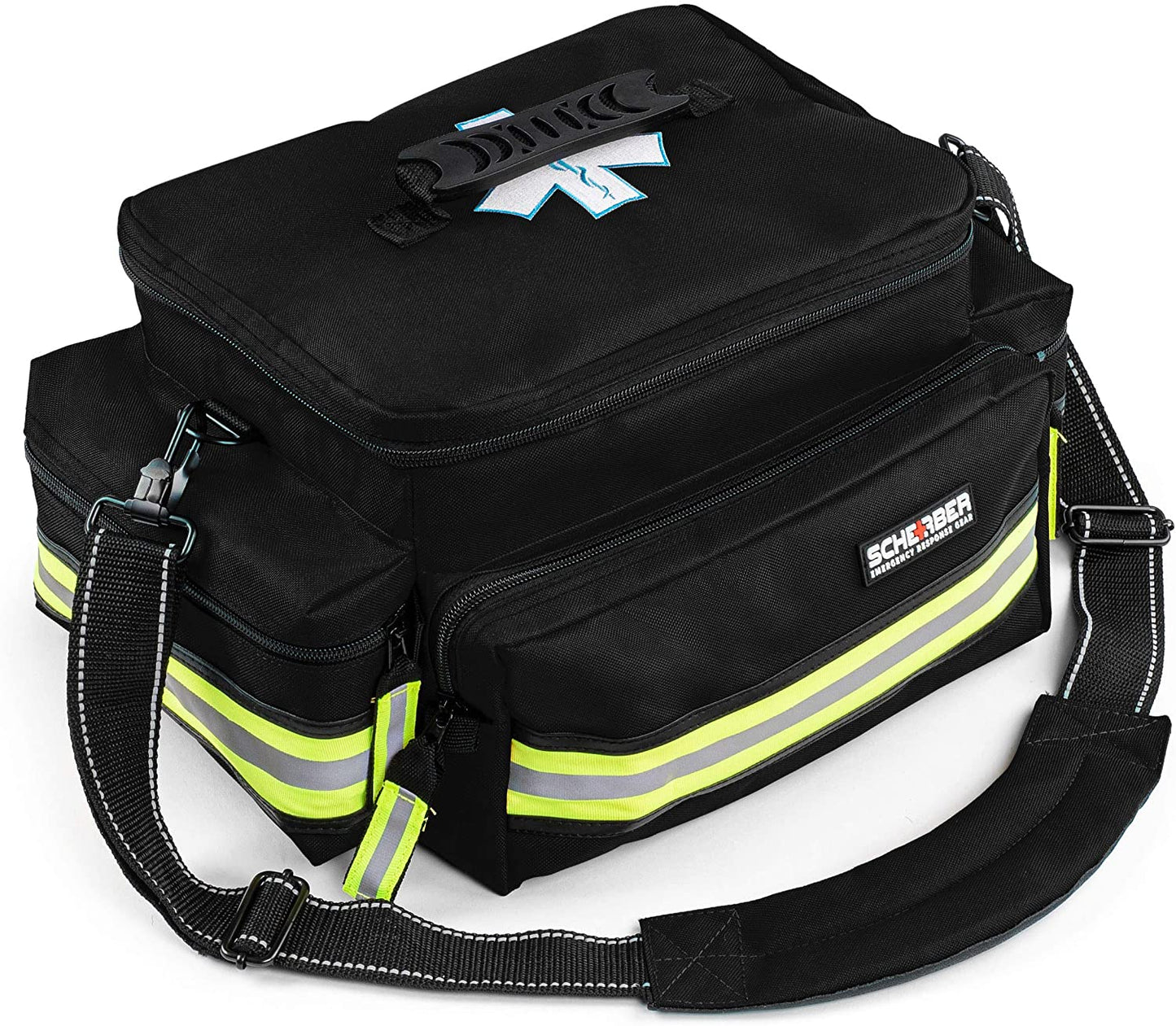 Scherber First Responder Bag | Professional Essentials EMT/EMS Trauma Bag - Angler's Pro Tackle & Outdoors