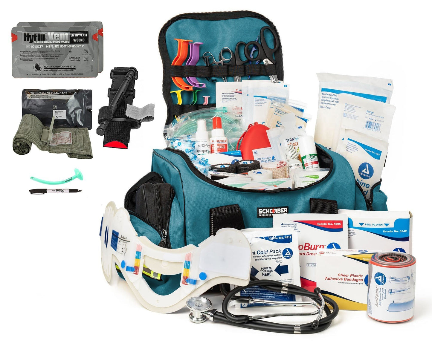 Scherber Intermediate First Responder Trauma Kit W/Bleeding Control - Fully Stocked - Angler's Pro Tackle & Outdoors