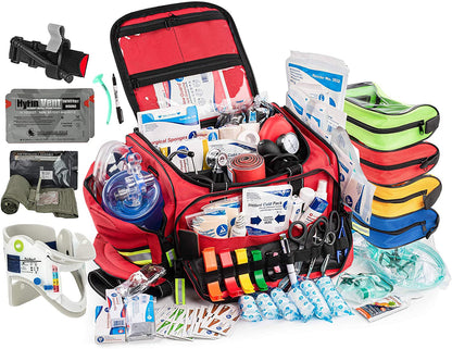 Scherber Premium First Responder Trauma Kit W/Bleeding Control - Fully Stocked - Angler's Pro Tackle & Outdoors