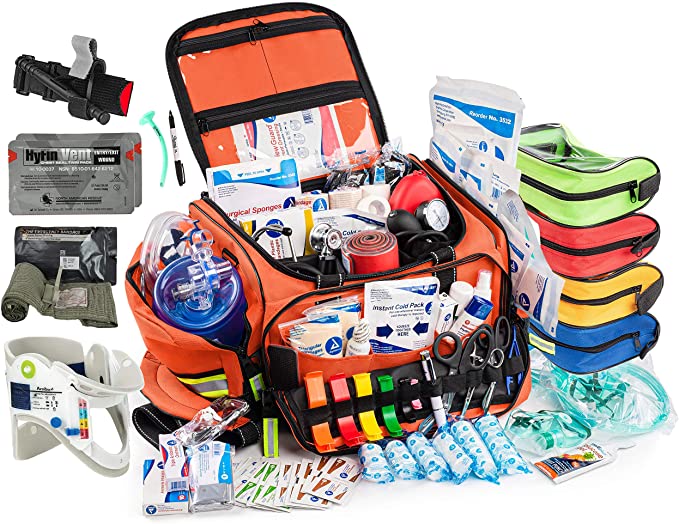 Scherber Premium First Responder Trauma Kit W/Bleeding Control - Fully Stocked - Angler's Pro Tackle & Outdoors