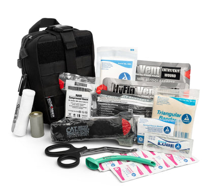 Scherber Premium IFAK Kit Trauma Pack - Fully Stocked - Angler's Pro Tackle & Outdoors