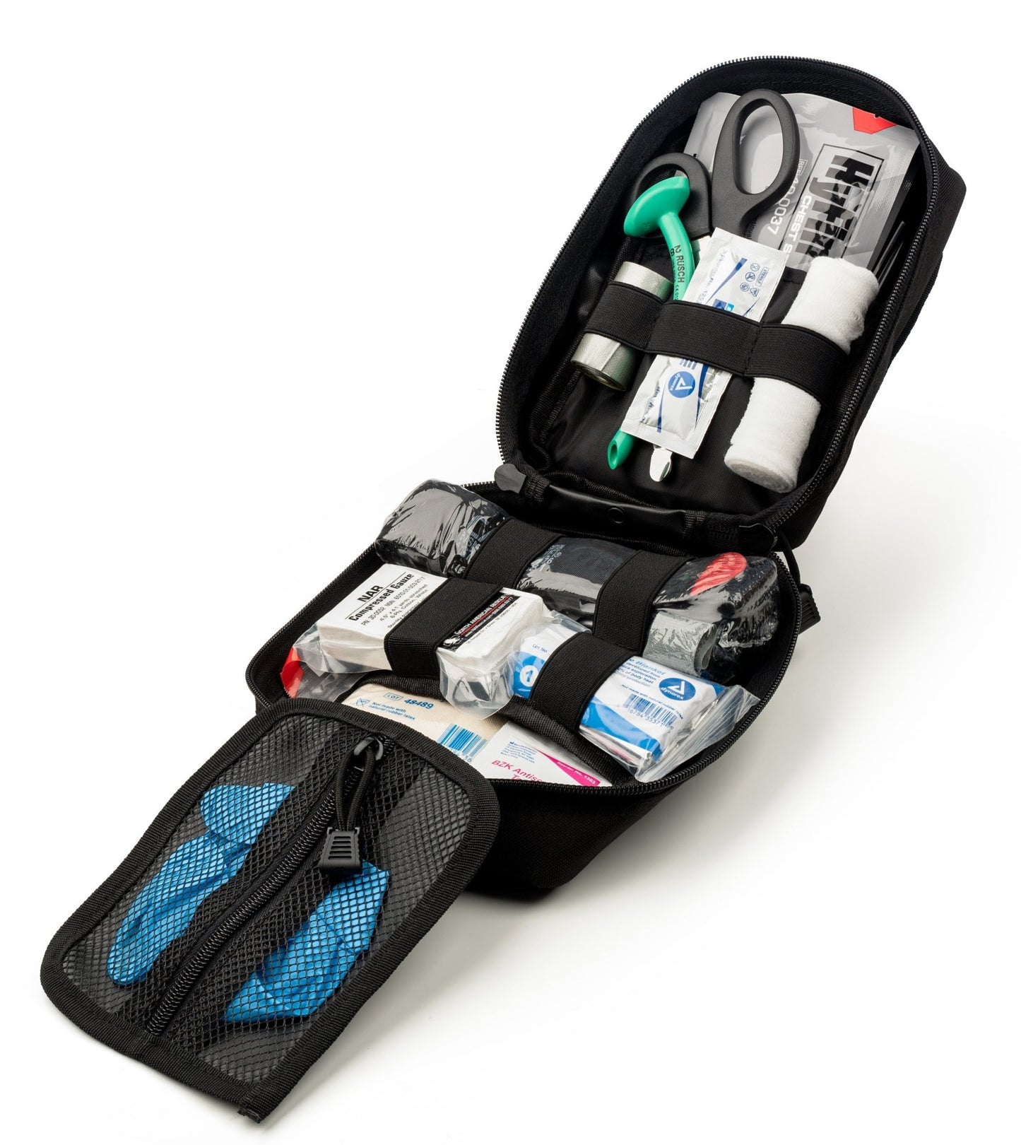 Scherber Premium IFAK Kit Trauma Pack - Fully Stocked - Angler's Pro Tackle & Outdoors