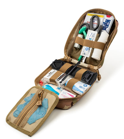 Scherber Premium IFAK Kit Trauma Pack - Fully Stocked - Angler's Pro Tackle & Outdoors