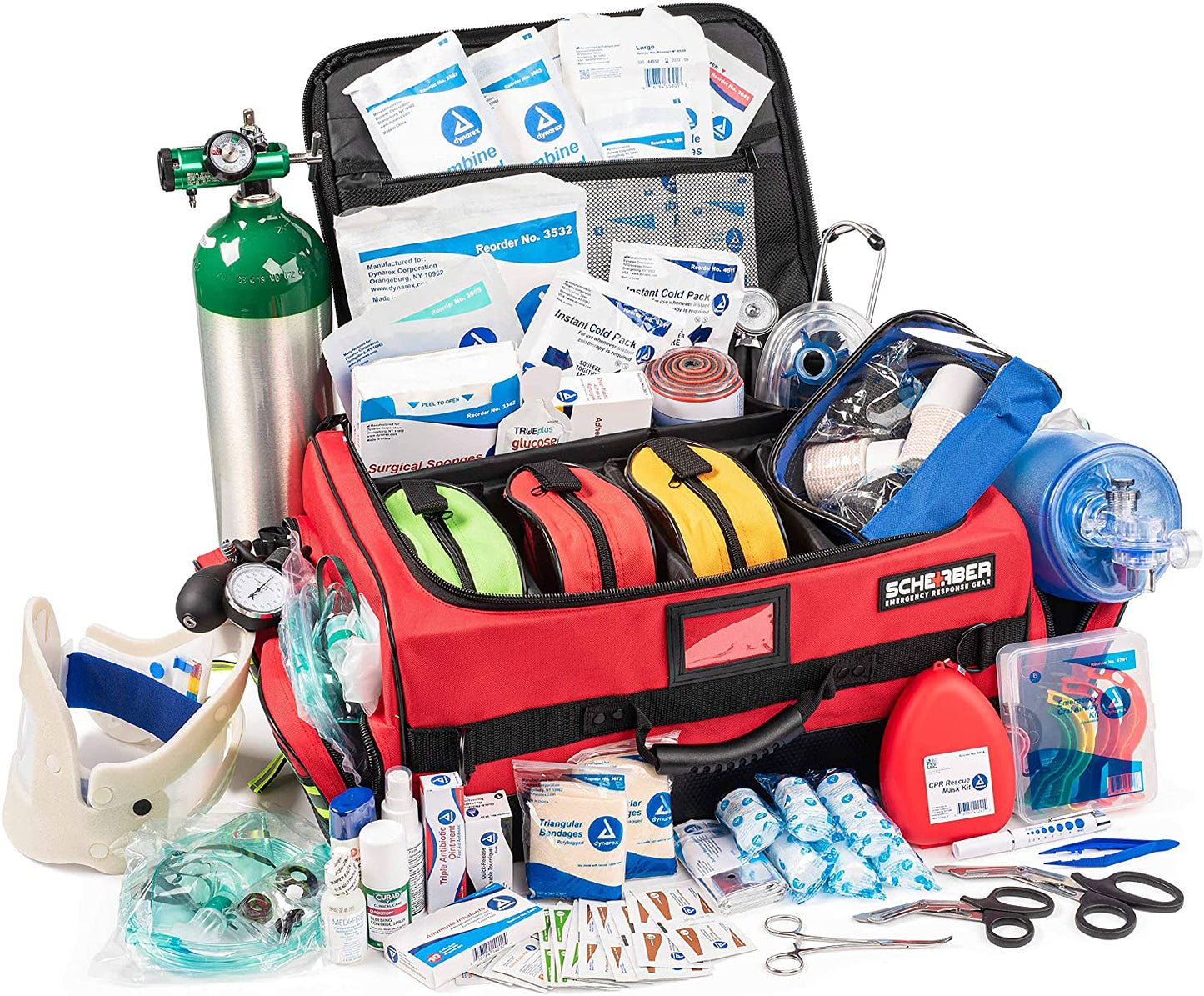 Scherber Ultimate First Responder Trauma kit O2 - Fully Stocked - Angler's Pro Tackle & Outdoors