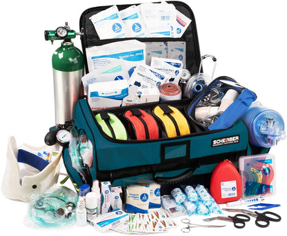 Scherber Ultimate First Responder Trauma kit O2 - Fully Stocked - Angler's Pro Tackle & Outdoors