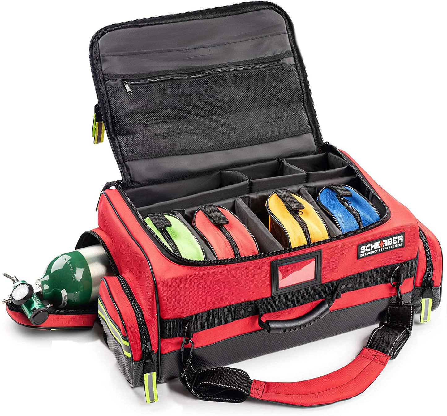 Scherber Ultimate First Responder Trauma kit O2 W/Bleeding Control - Fully Stocked - Angler's Pro Tackle & Outdoors