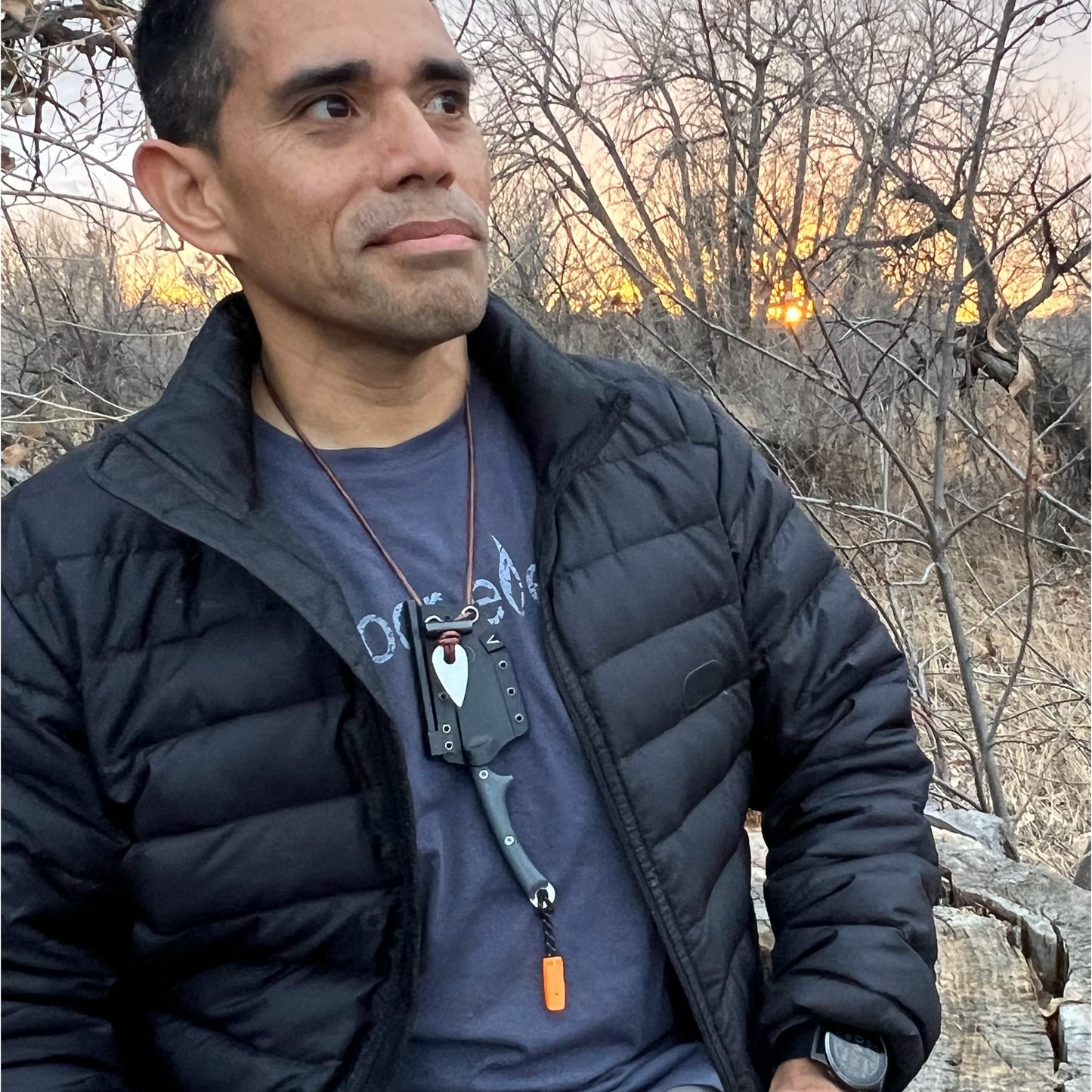 Outdoor Element Scout Feather Adventure Survival Knife