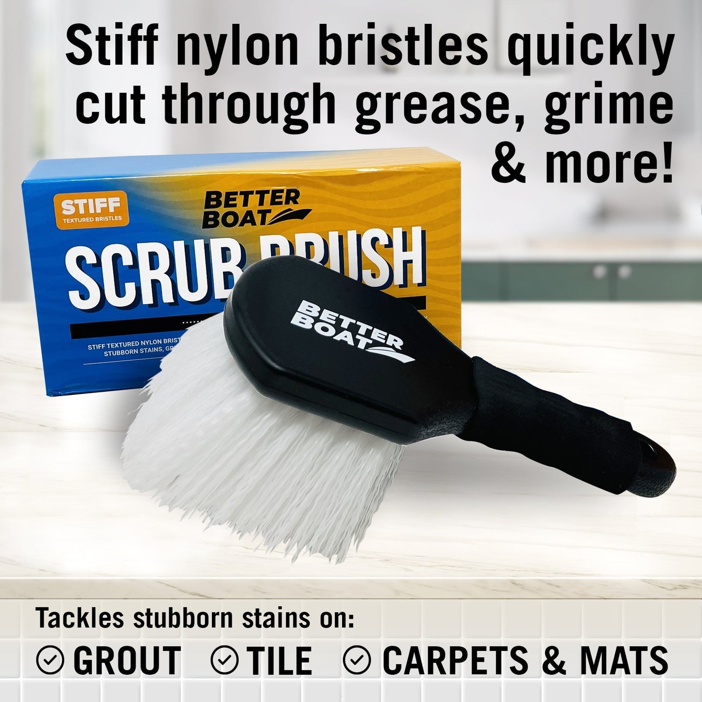 Better Boat - Stiff Scrub Brushes