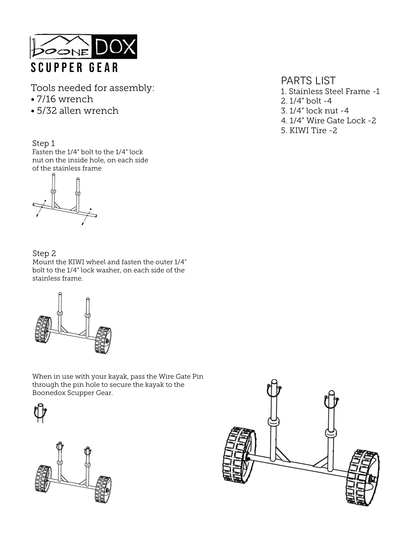 Hobie® Scupper Gear