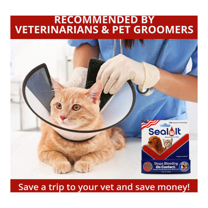 Seal It Wound & Blood Stop Gel for Dogs & Cats