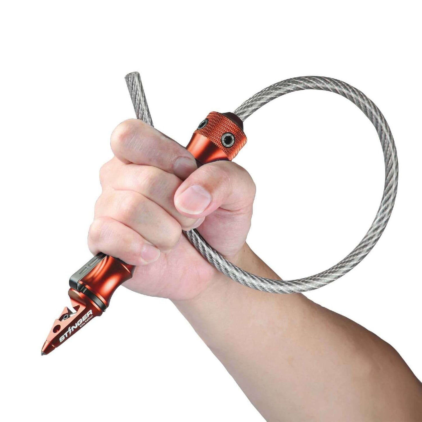 Stinger Survival Tools Whip Car Emergency Tool (Elite Edition, Orange)